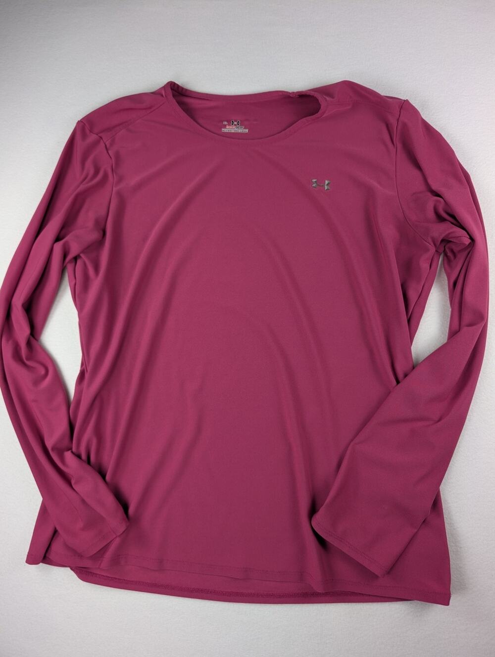 Under Armour HeatGear Pink Long Sleeve Athletic Top Women’s XL